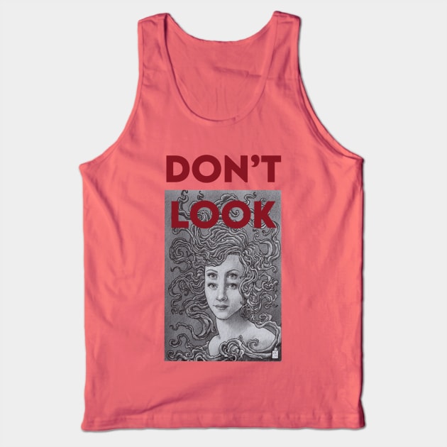 don't look , strange four eyed girl Tank Top by weilertsen